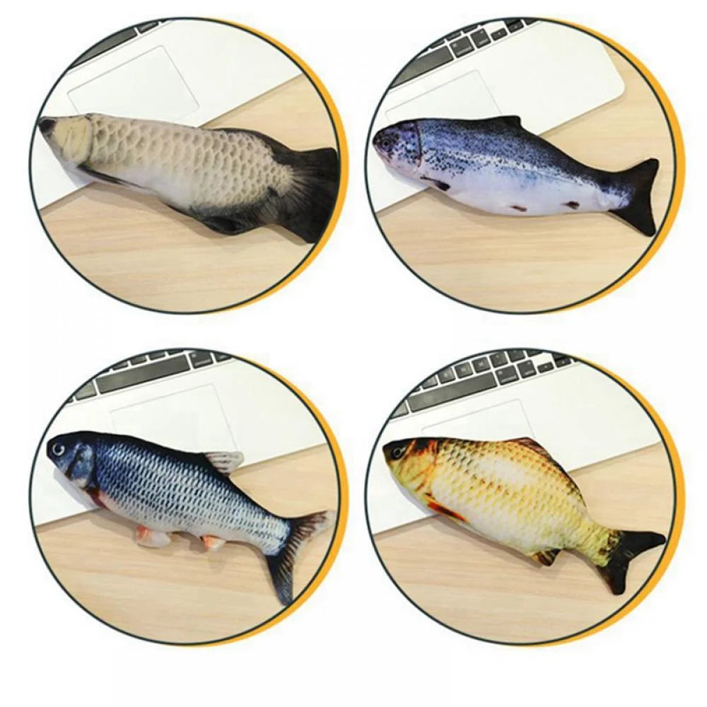 Realistic Flopping Fish Cat Toy E78723