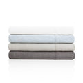 White Cal King French Linen T7338
