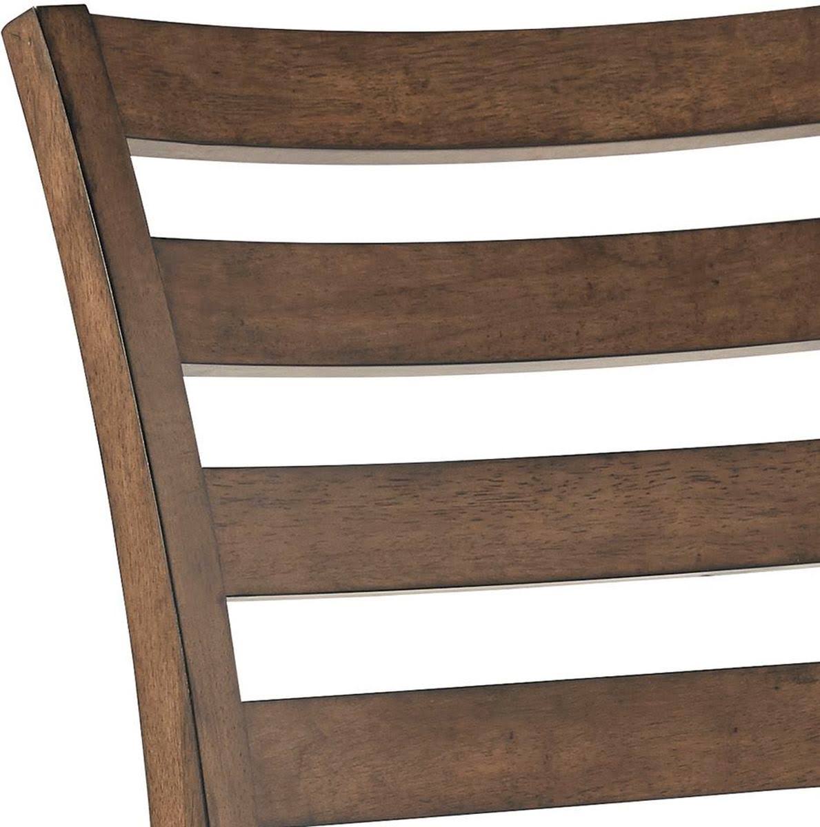 Medium Brown Dining Side Chair Set of 2 N550510