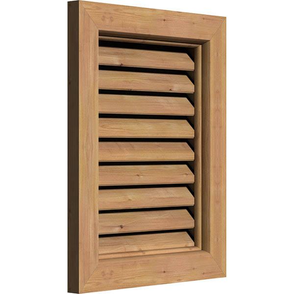 Unfinished Functional Vertical Gable Vent L19172