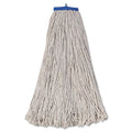 Cotton Fiber Mop Head 32oz White 12/Carton Y35422