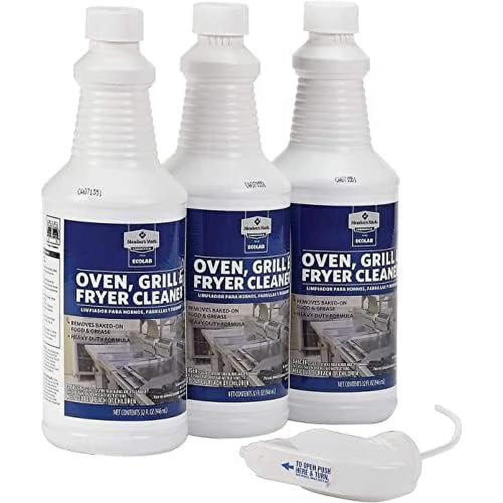 3 Pack Grill Oven And Fryer Cleaner 32 OZ L713196