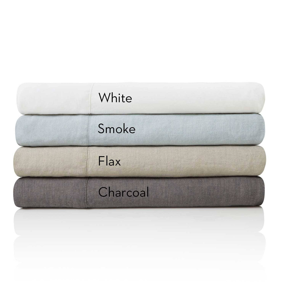 White Cal King French Linen T7338