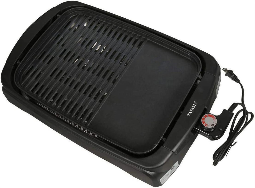 Black Non-Stick Electric Grill J199