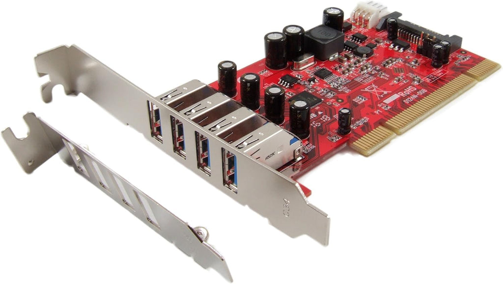 USB 3.0 4-Port PCI Host Adapter Card T822