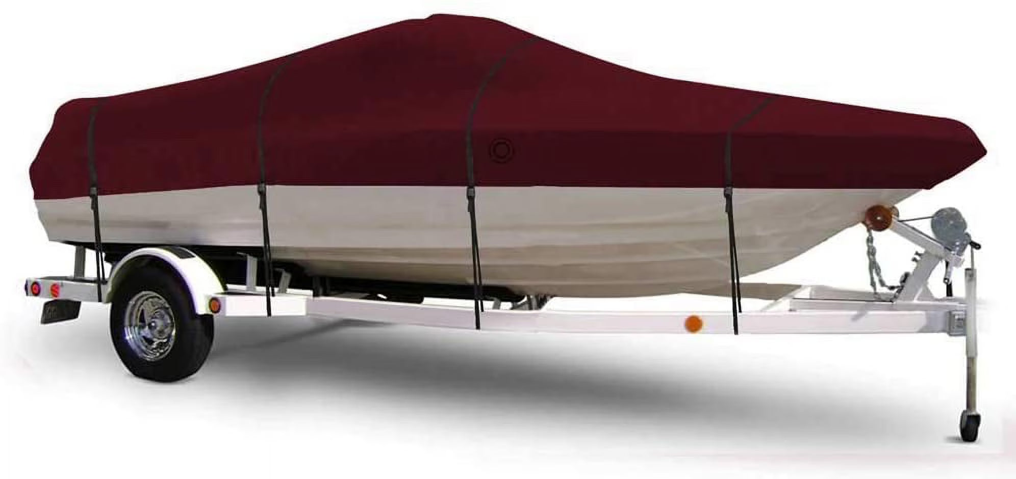 Burgundy Boat Cover for 20' - 21' Feet I8891