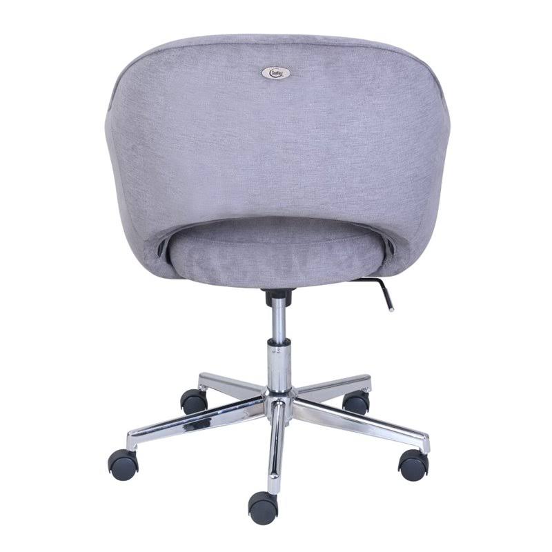 Dovetail Gray Home Office Chair A3415