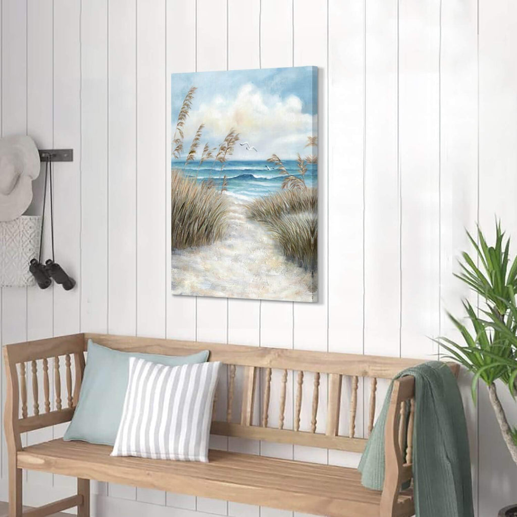 Seascape Canvas Abstract Wall Art Painting G131