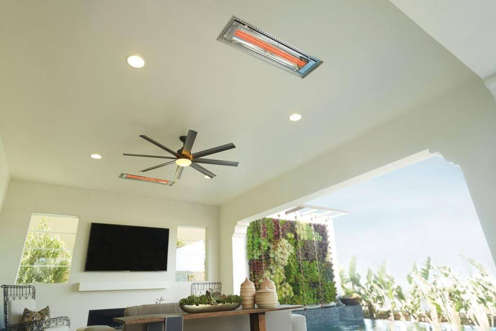 White 6000 Watt Electric Patio Heater M72681