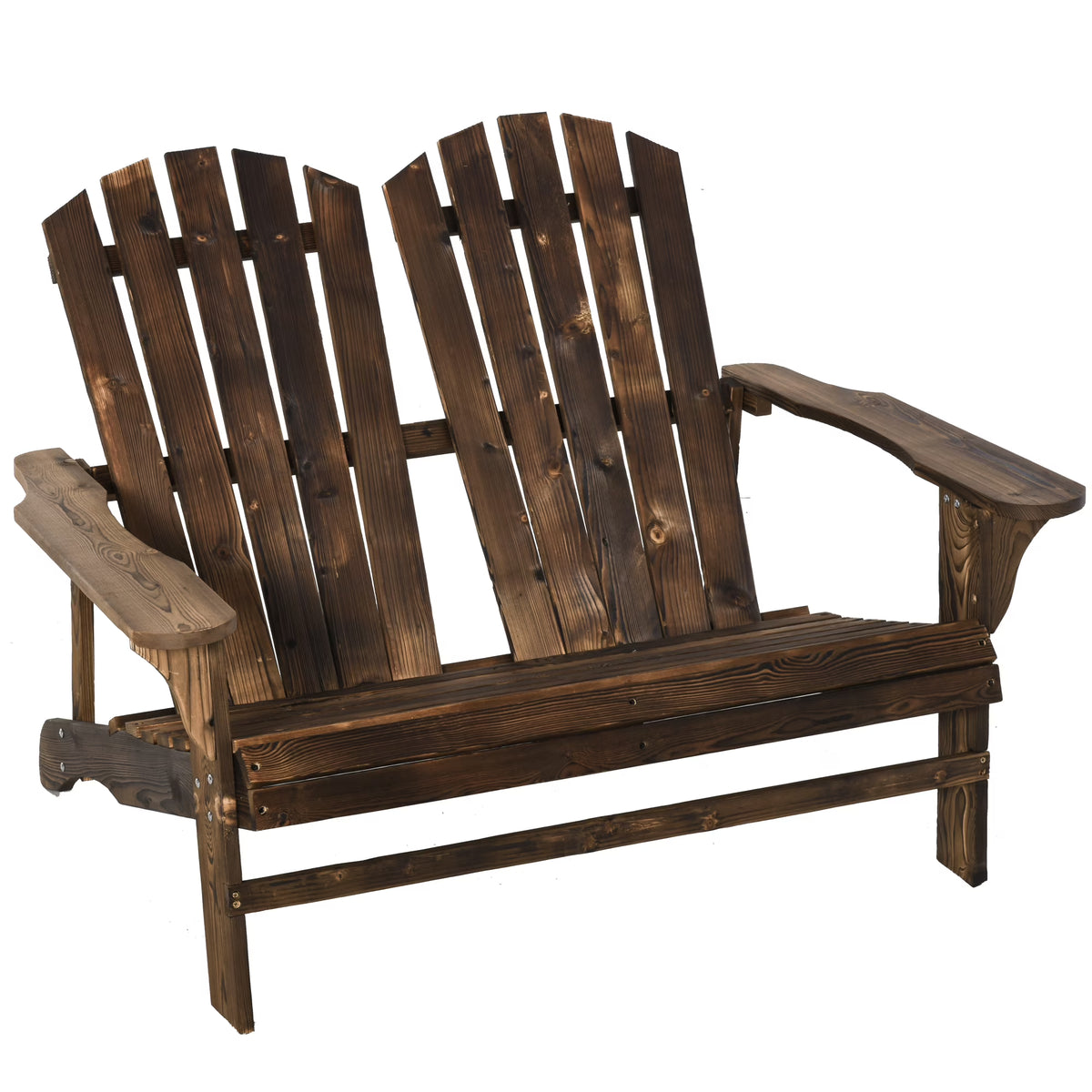 Brown Wooden Adirondack Chair K3560