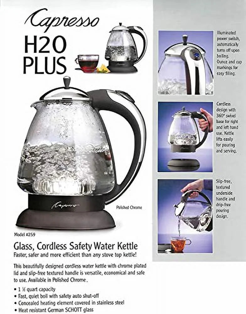 Polished Chrome Water Kettle B575