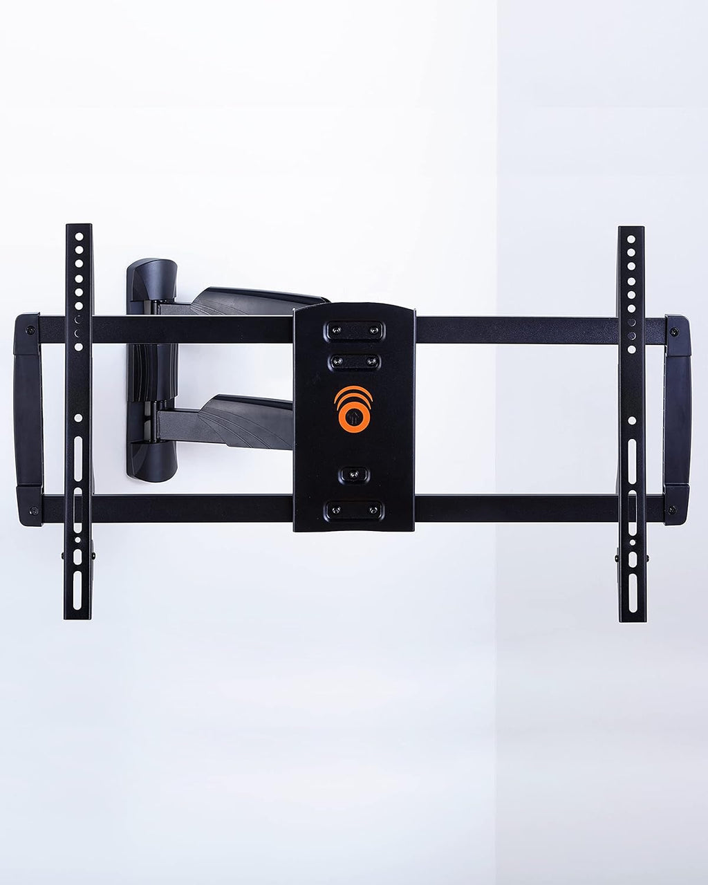 Corner TV Wall Mount for TVs Up To 65, Single Stud Design, 24" Smooth Extension with Swivel, Tilt, & Cable Management J828