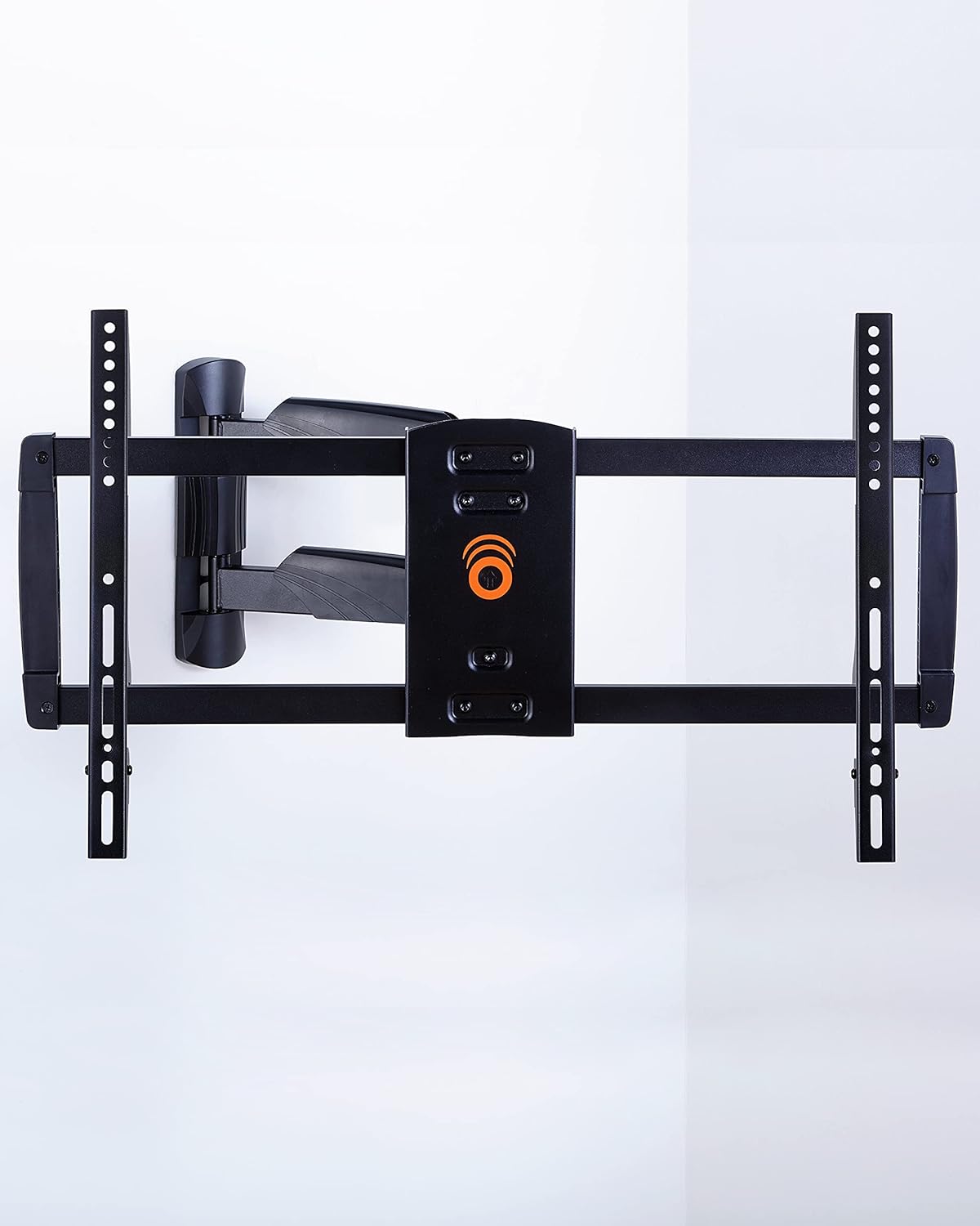 Corner TV Wall Mount for TVs Up To 65, Single Stud Design, 24" Smooth Extension with Swivel, Tilt, & Cable Management J828