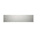Satin Nickel Solid Brass Kick Plate O5178
