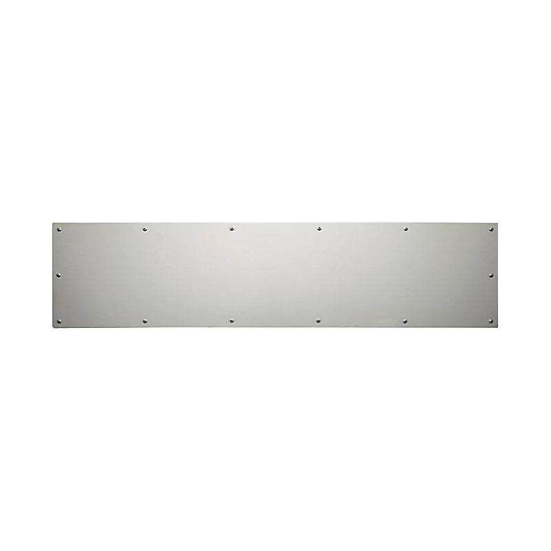 Satin Nickel Solid Brass Kick Plate O5178