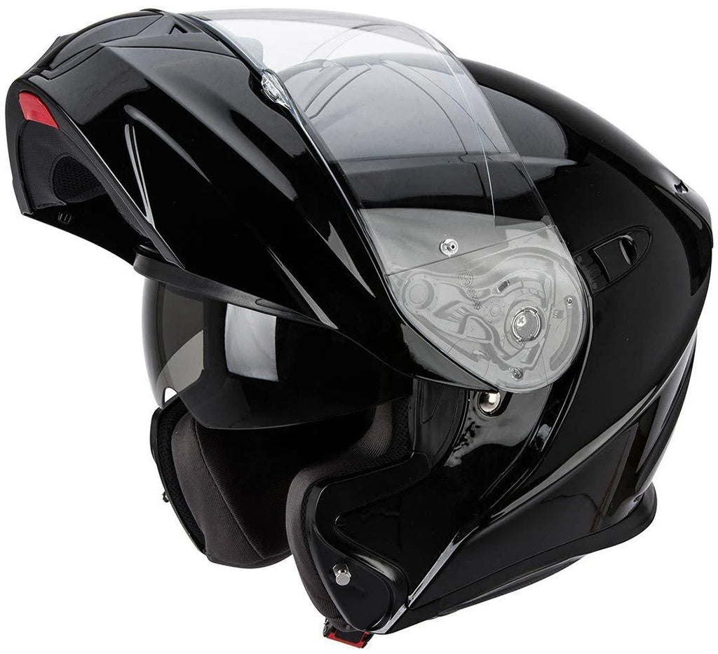 Solid Black Motorcycle Helmet K151995