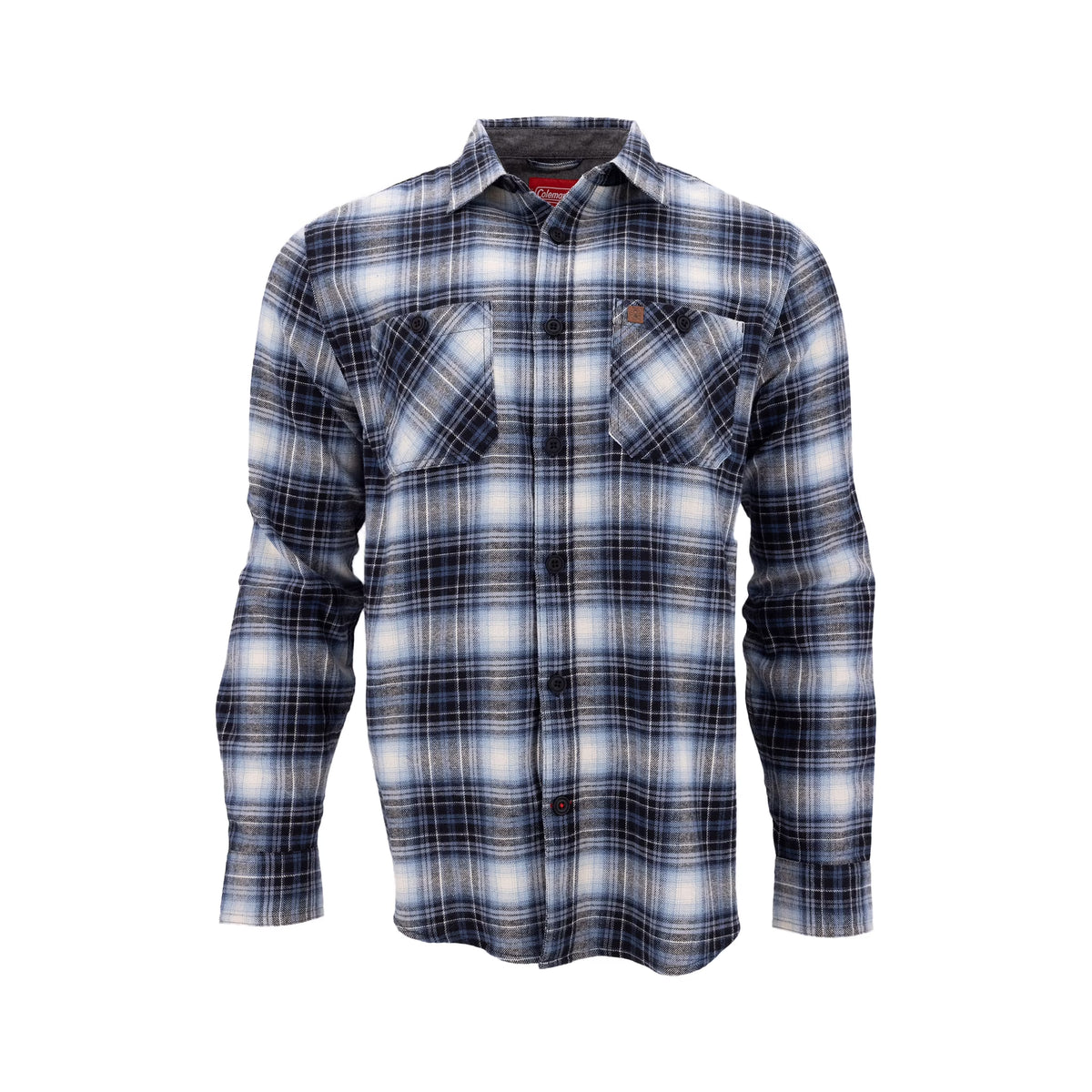 Men's Long-Sleeve Midweight Flannel Shirt F421587