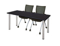 60 x 24 in. Training Table with 2 Apprentice Chairs E480039