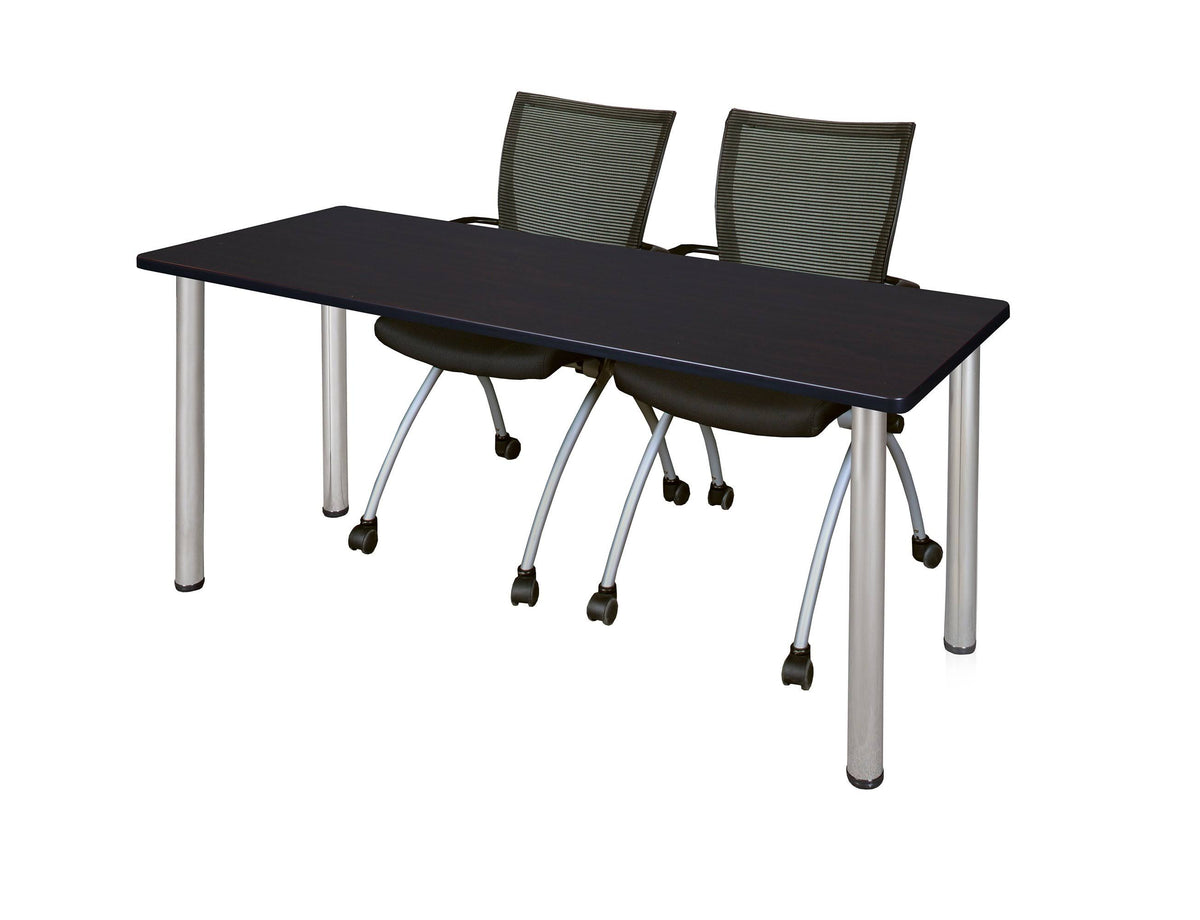 60 x 24 in. Training Table with 2 Apprentice Chairs E480039