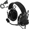 Tactical Headset with Microphone Gel Ear Pads (Green) J770