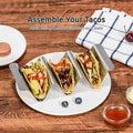 18/8 Stainless Steel Taco Holder Stand Set of 6 U124