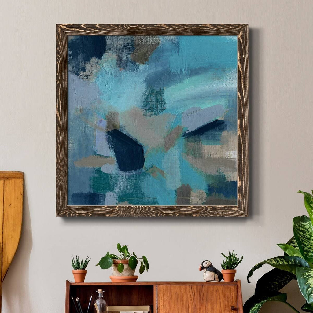 Framed Canvas - 24x24 - Grey Y3594