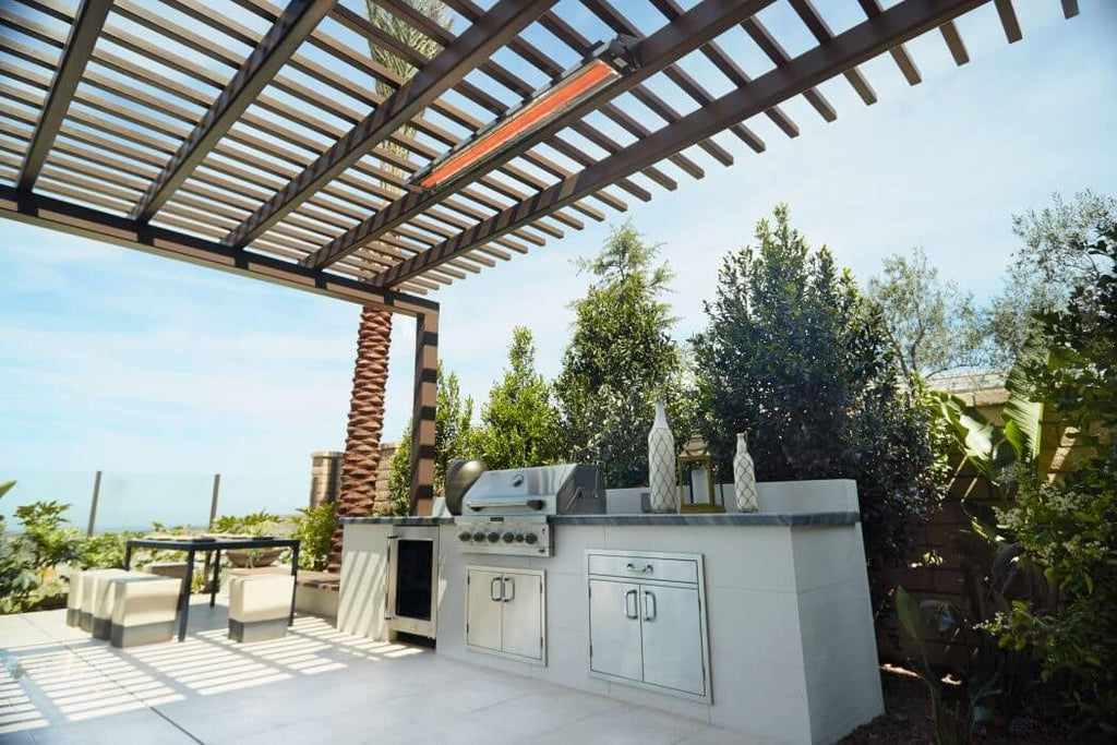 White 6000 Watt Electric Patio Heater M72681