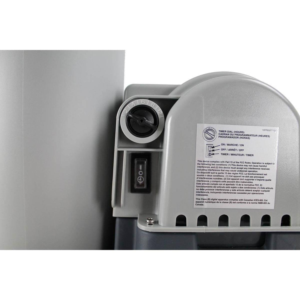 2500 GPH Pool Filter Cartridge Pump and Wall Mounted Skimmer O2756