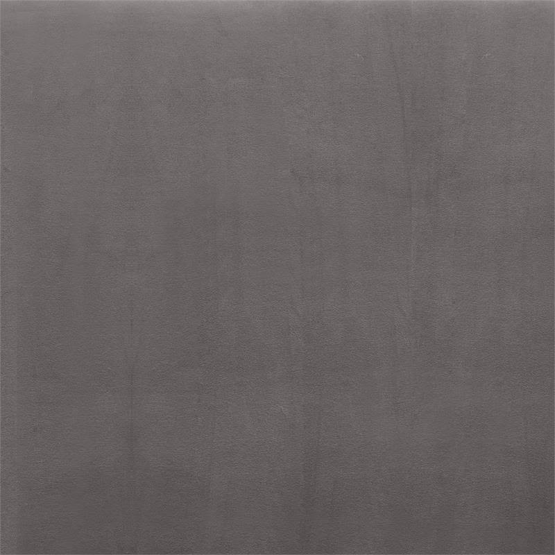 King Modern Channel Bed in Flannel Gray Velvet W56446