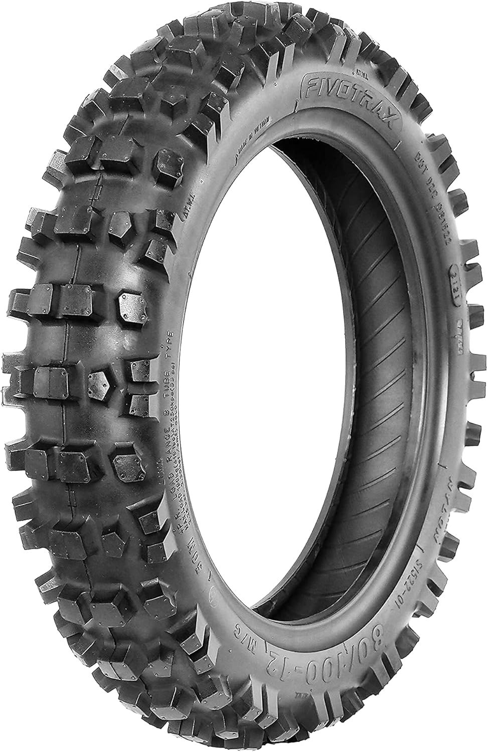 Mini Dirt Bike Tire 80/100-12 Offroad Intermediate W8228