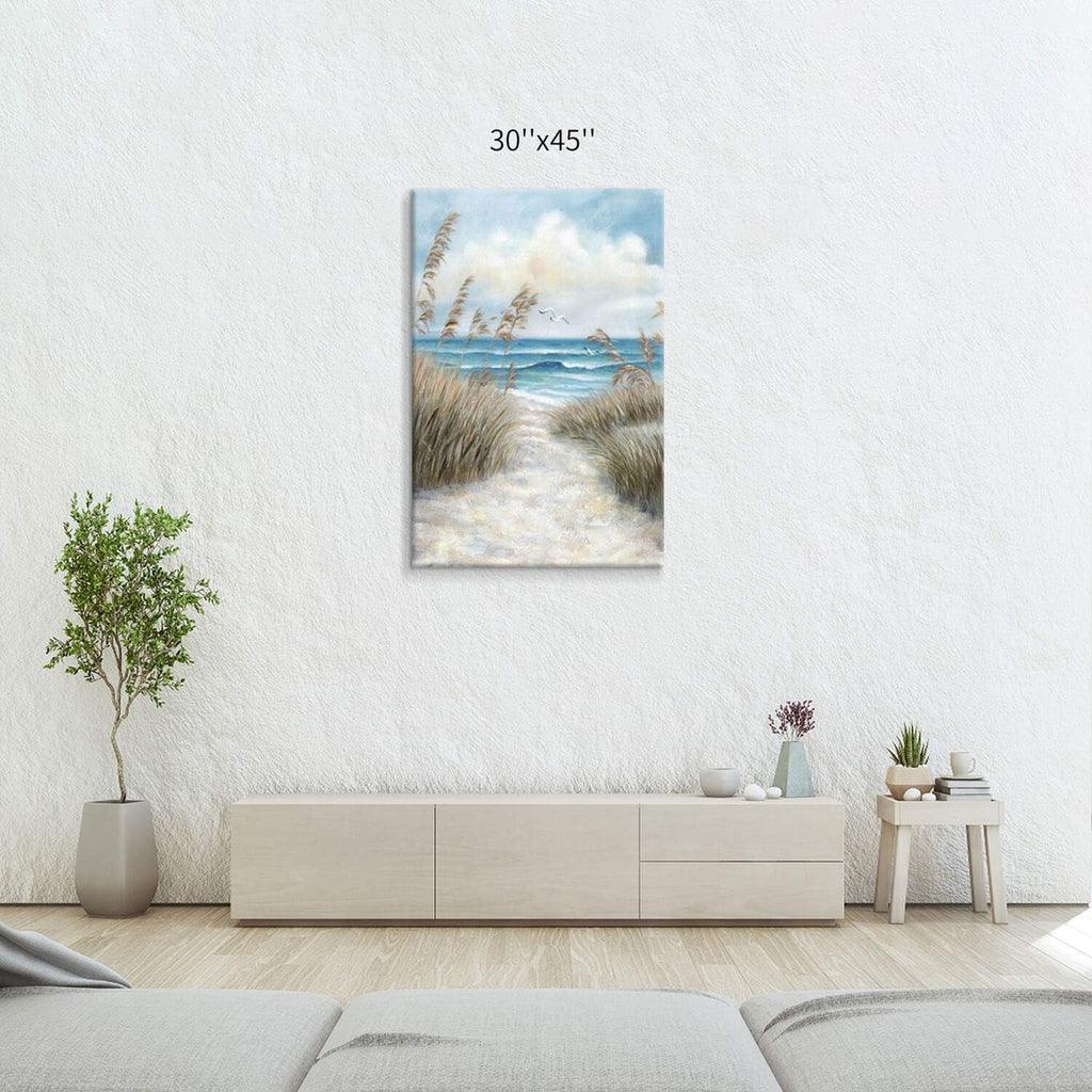 Seascape Canvas Abstract Wall Art Painting G131