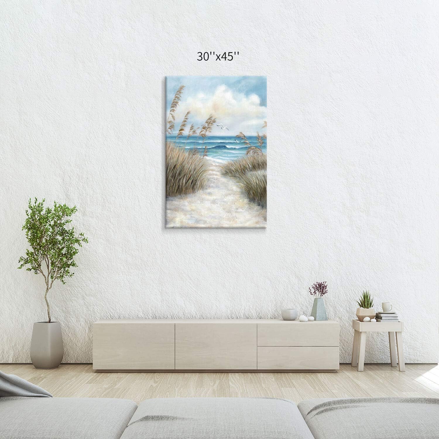 Seascape Canvas Abstract Wall Art Painting G131