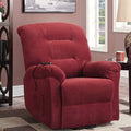 Brick Red Power Lift Assist Recliner B136