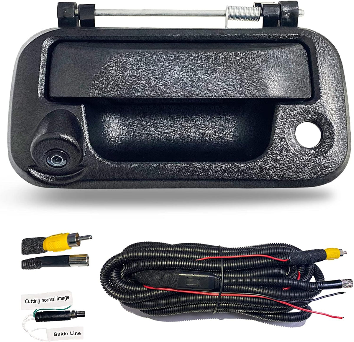 Black Tailgate Handle Backup Camera W422268