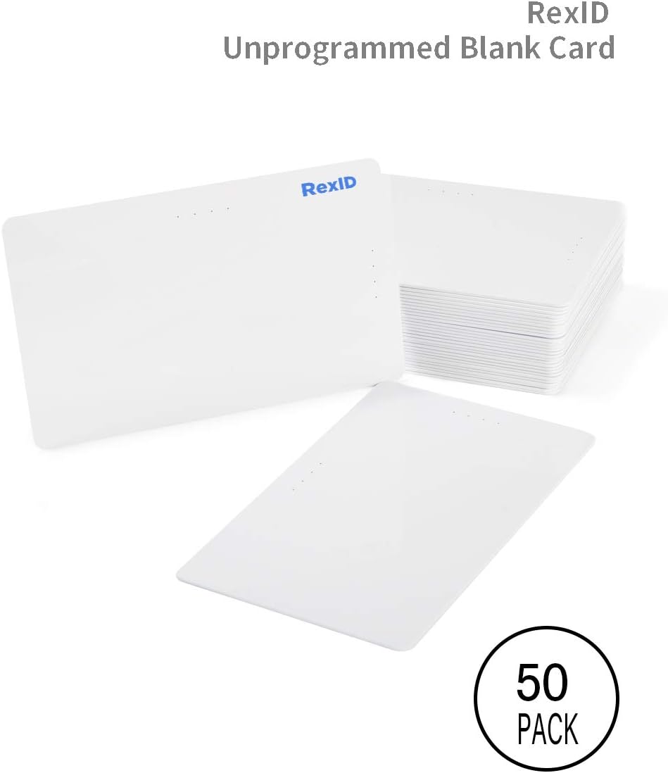125KHz Blank ISO Proximity Card 50Pack D613250