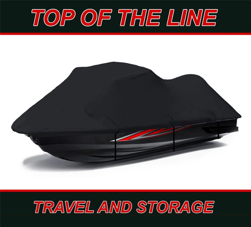 Black 600 Denier Jet Ski PWC Watercraft Cover B7936