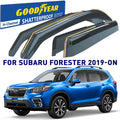 4 Pc Shatterproof In-Channel Window Deflectors Q168511