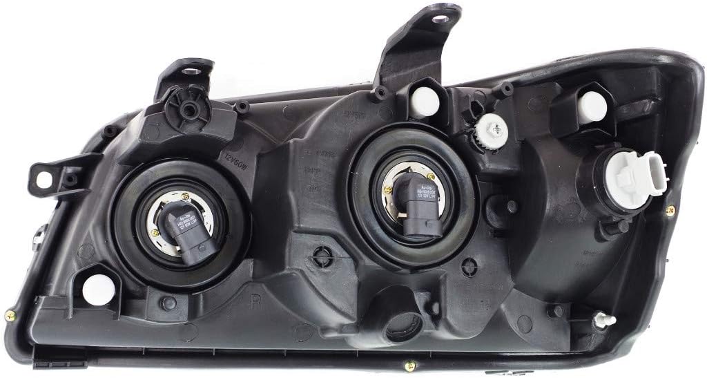 Headlight Assembly for Toyota Highlander 2001 2002 2003 Passenger Side Pack of 2 S344315