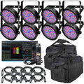LED Wash Light 8 Pack with Cables and Case R6263