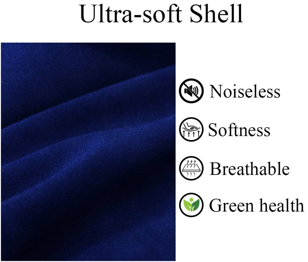 Grey/Navy Reversible Crystal Velvet Wool Throw Blanket L2874
