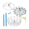 Disc Golf Basket with Double Chains Steel Target P495