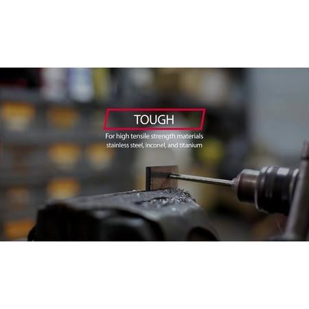 35/64 Cobalt Steel Taper Length Drill Bit V3879