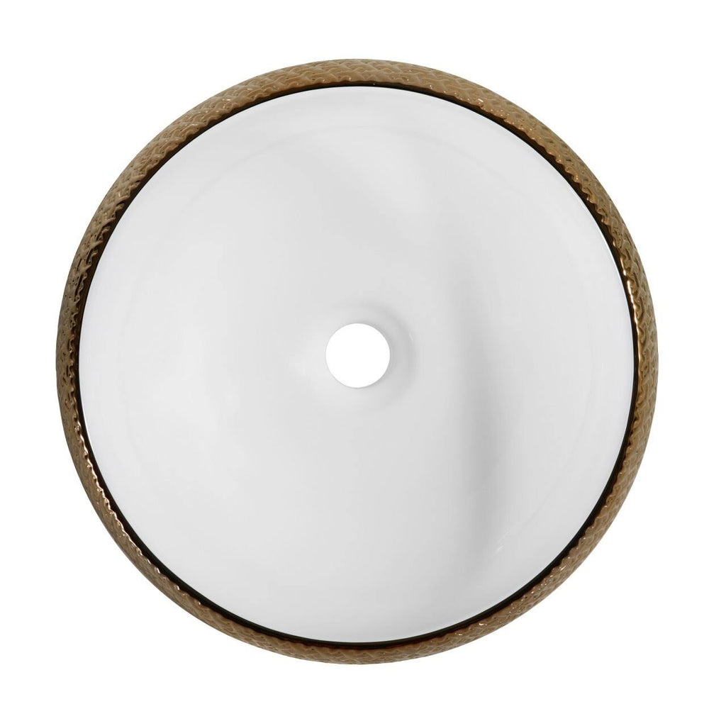 Circular Vessel Bathroom Sink D27229
