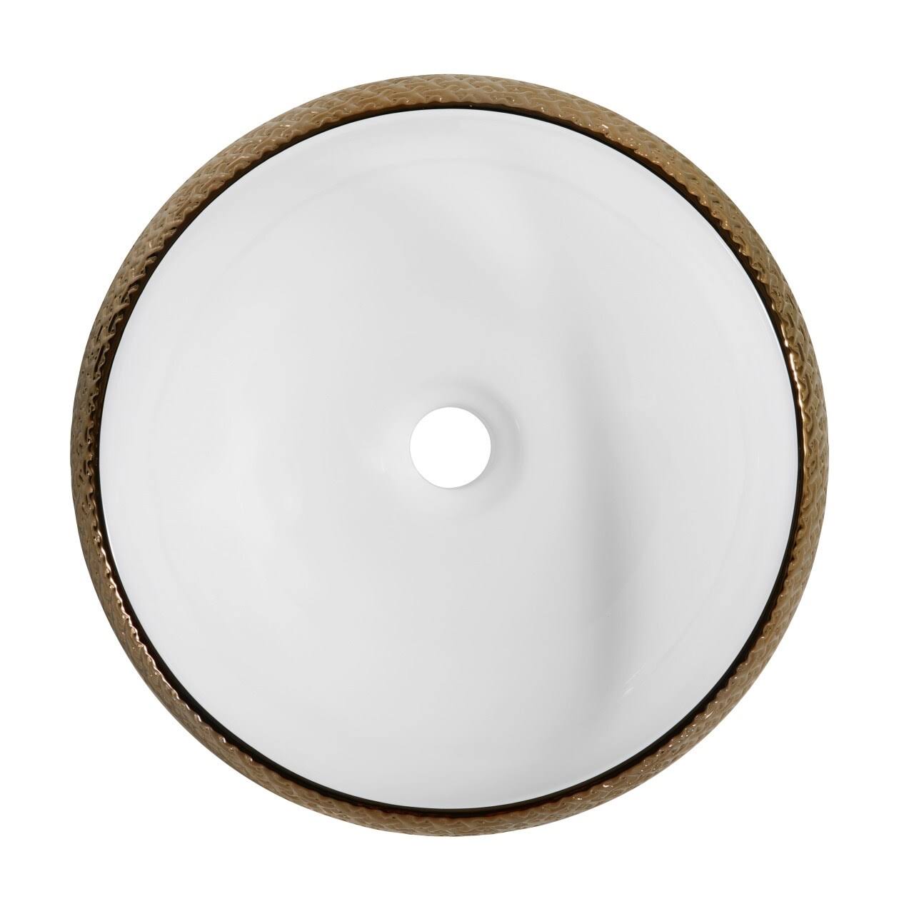 Circular Vessel Bathroom Sink D27229