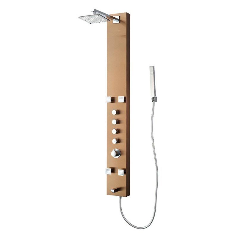Stainless Steel Thermostatic Shower Panel P6269