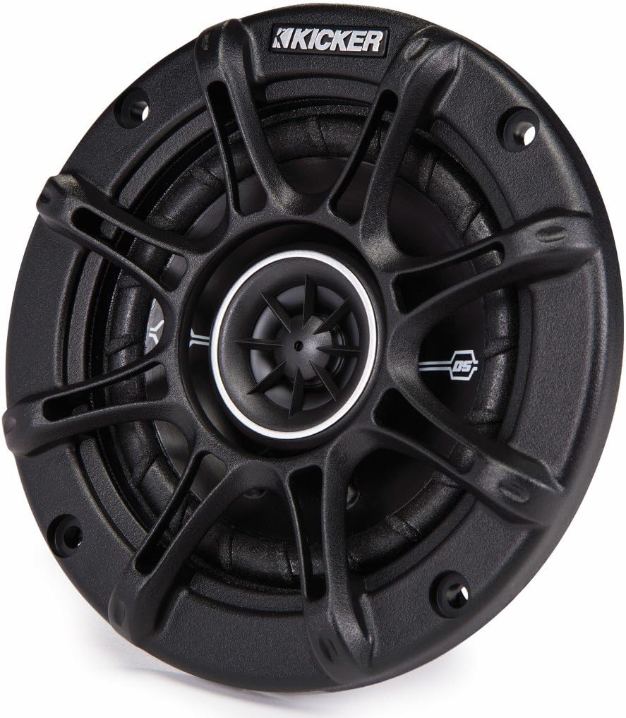 Kicker Black Mini Wake Tower Enclosures with 4" DSC Speakers L153927