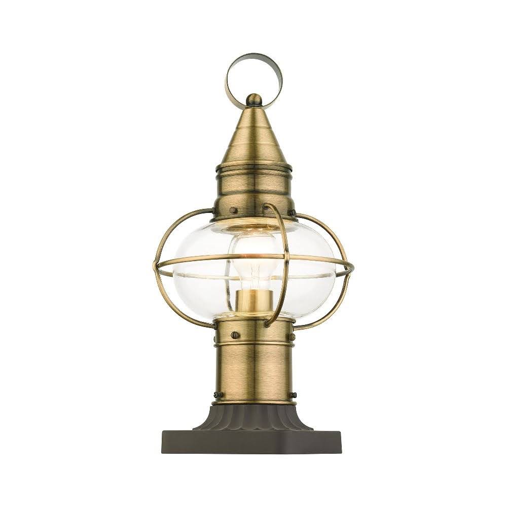 Brushed Nickel Post Lantern Q1056