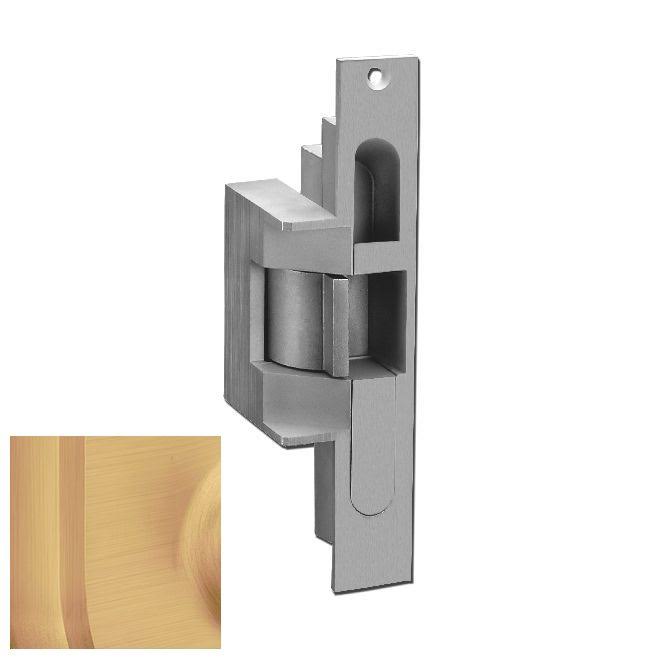 Electric Strike with Latchbolt and Locking Cam Monitor Satin Bronze Finish D15384