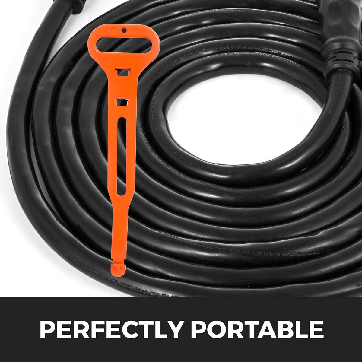 50FT 50 AMP Weatherproof Heavy Duty Twist Lock RV Extension Cord O7936