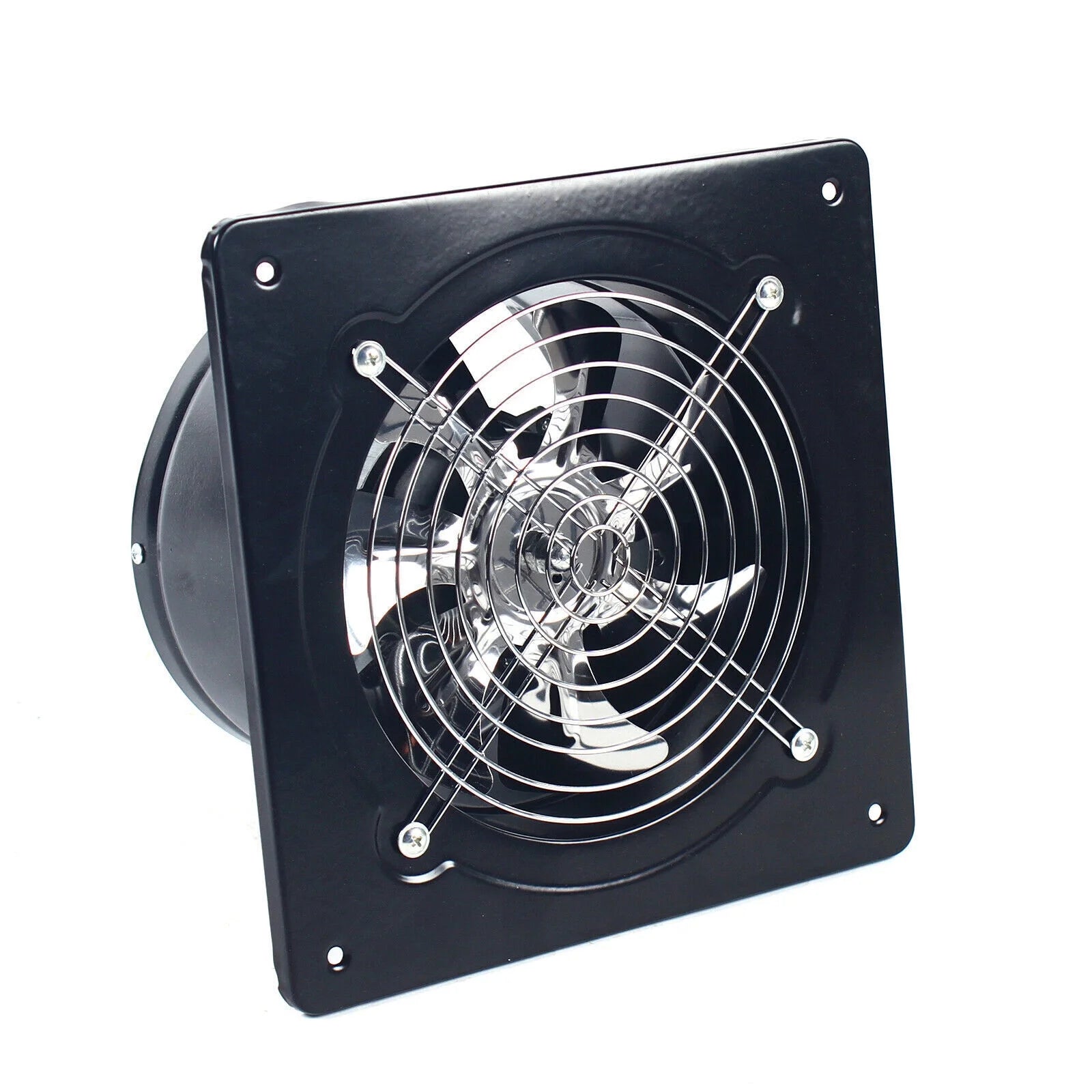 7" 50W Wall Exhaust Fan Metal Plate Axial Ventilation C19934